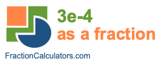 3e-4 as a fraction