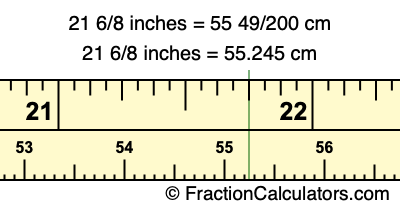 Convert 21 6 8 Inches To Cm 21 6 8 Inches To Centimeters   Convert 21 6 8 Inches To Cm 