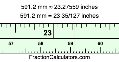 591.2 mm in inches