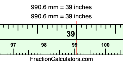 990.6 mm in inches