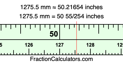 1275.5 mm in inches
