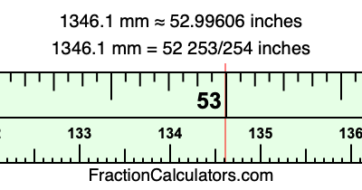 1346.1 mm in inches