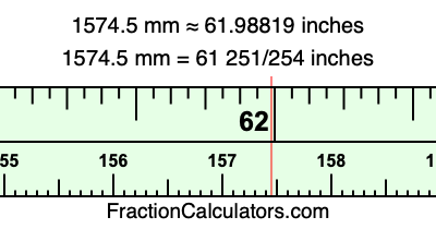 1574.5 mm in inches
