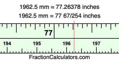 1962.5 mm in inches